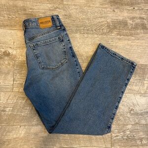 Hollister Women's Ultra High-Rise Medium Wash Dad Jeans